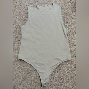 Abercrombie & Fitch Ribbed Tank Bodysuit XXL